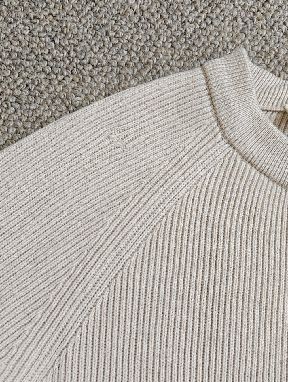 Sezane Sonnie Cardigan In Cream, Size Small - Picture 10 of 15